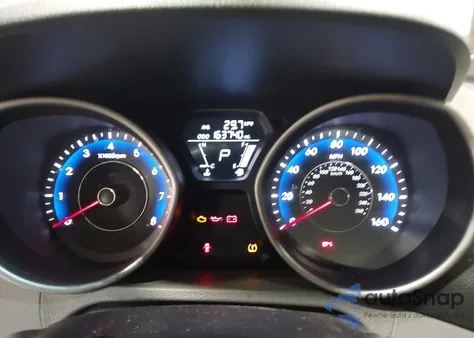 2011 Hyundai Elantra Gls (Ulsan Plant) из США, поврежденный, VIN KMHDH4AE3BU148369